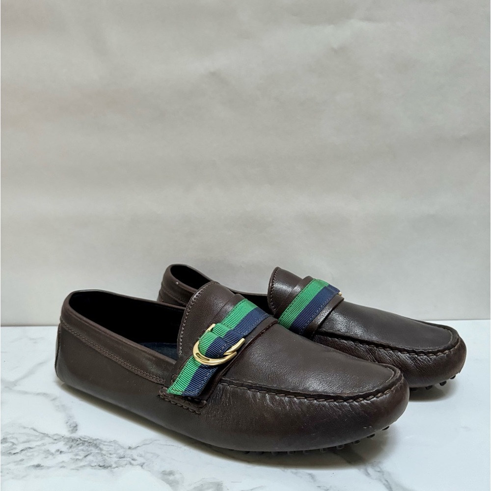 Ralph Lauren Collection Made in Italy Driving Loafer - Picture 6 of 11